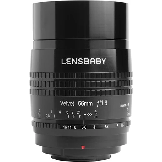 Lensbaby Velvet 56mm f/1.6 para Sony E - USADO 1