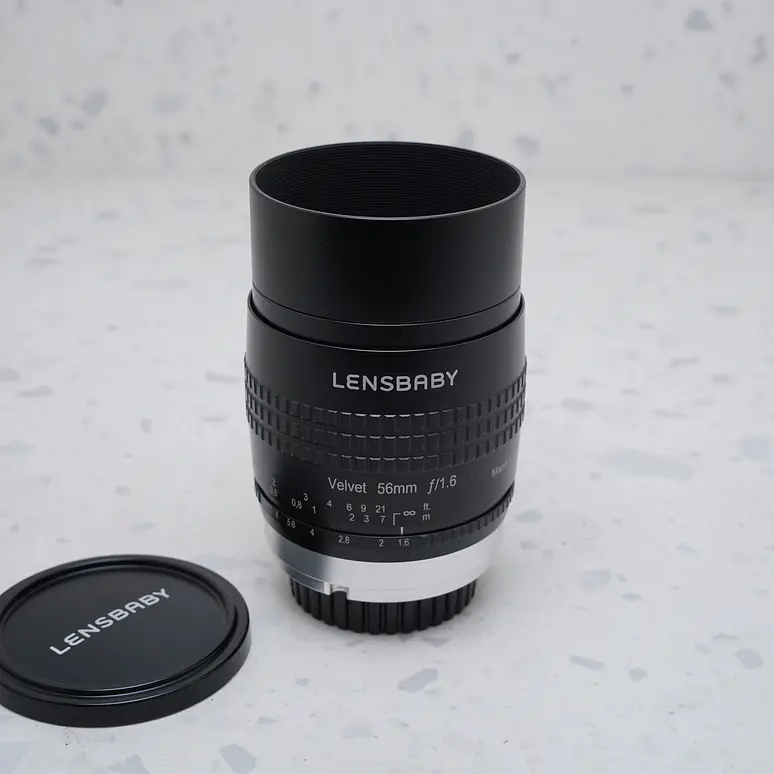 Lensbaby Velvet 56mm f/1.6 para Sony E - USADO 2