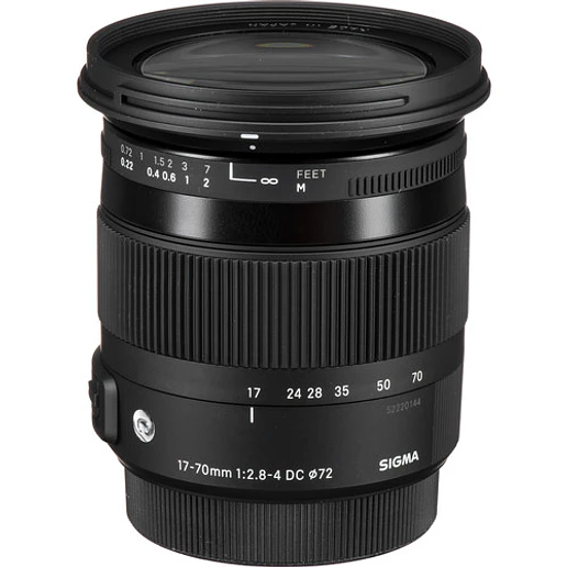 Sigma 17-70mm f/2.8-4 DC Macro OS HSM para Nikon F - USADO 1