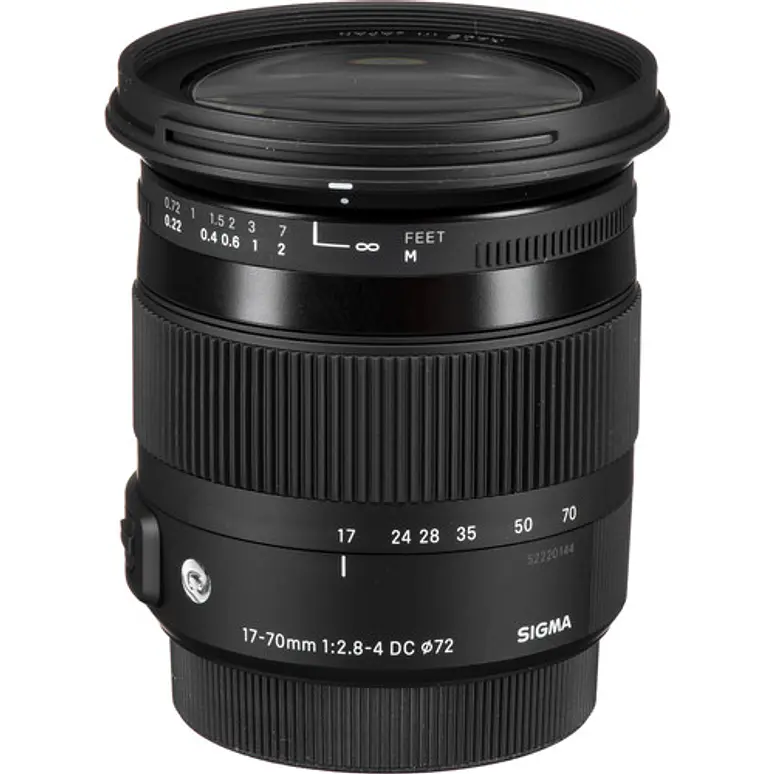 Sigma 17-70mm f/2.8-4 DC Macro OS HSM para Nikon F - USADO 1