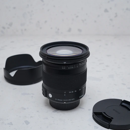 Sigma 17-70mm f/2.8-4 DC Macro OS HSM para Nikon F - USADO 2