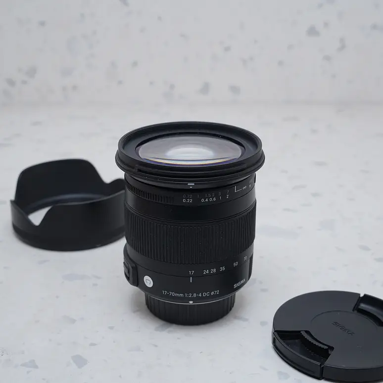Sigma 17-70mm f/2.8-4 DC Macro OS HSM para Nikon F - USADO 2