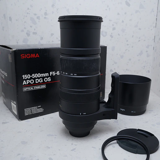 Sigma 150-500mm f/5-6.3 APO DG OS HSM para Nikon F Mount - USADO 3