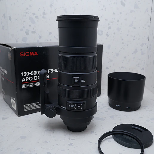Sigma 150-500mm f/5-6.3 APO DG OS HSM para Nikon F Mount - USADO 4