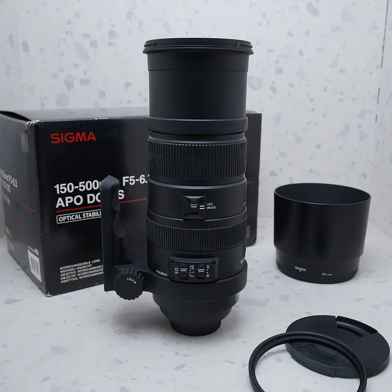 Sigma 150-500mm f/5-6.3 APO DG OS HSM para Nikon F Mount - USADO 4