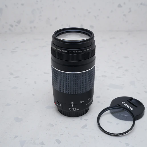 Canon EF 75 300mm f4-5.6 III - USADO 2