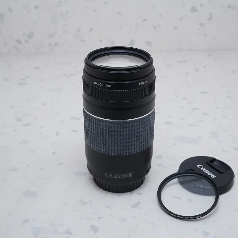 Canon EF 75 300mm f4-5.6 III - USADO 3