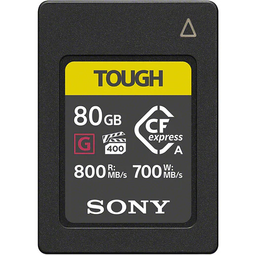 Tarjeta de memoria Sony 80GB CFexpress tipo A TOUGH - USADO 1