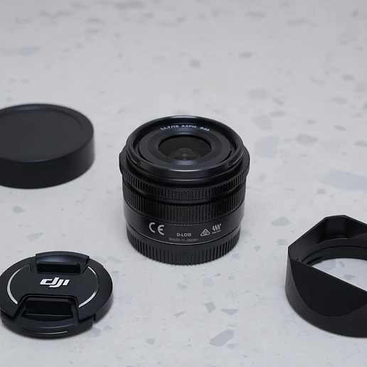 DJI MFT 15mm f/1.7 ASPH - USADO 3