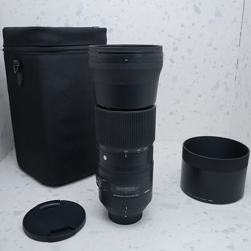 Sigma 150-600mm f5-6.3 DG OS HSM Contemporary para Nikon F - USADO 2