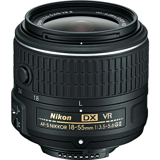 Nikon AF-S DX NIKKOR 18-55mm f/3.5-5.6G VR II - USADO 1
