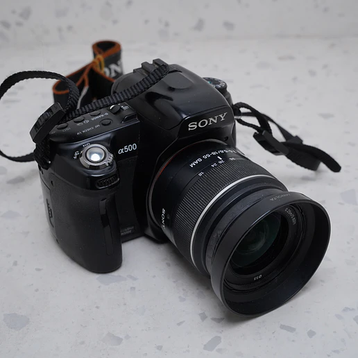 Sony DSLR-A500 + 18-55mm - USADO 5