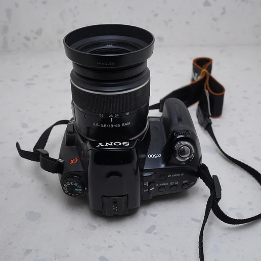 Sony DSLR-A500 + 18-55mm - USADO 6