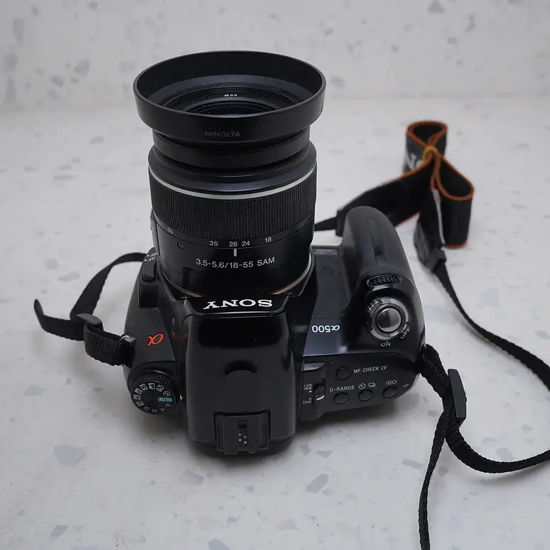 Sony DSLR-A500 + 18-55mm - USADO 6