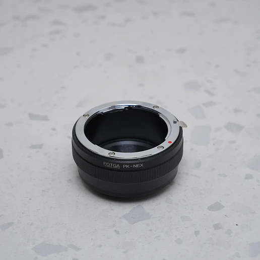 Adaptador Fotga PK-NEX (Pentax K a Sony E-mount) - USADO 1