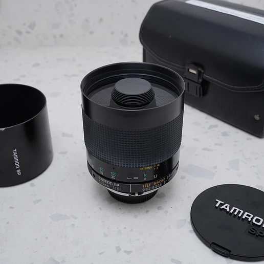 Tamron SP 500mm f/8 Tele Macro BBAR MC — Modelo 55BB - USADO 1