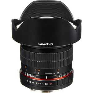 Samyang 14mm f/2.8 ED AS IF UMC para Canon EF - USADO