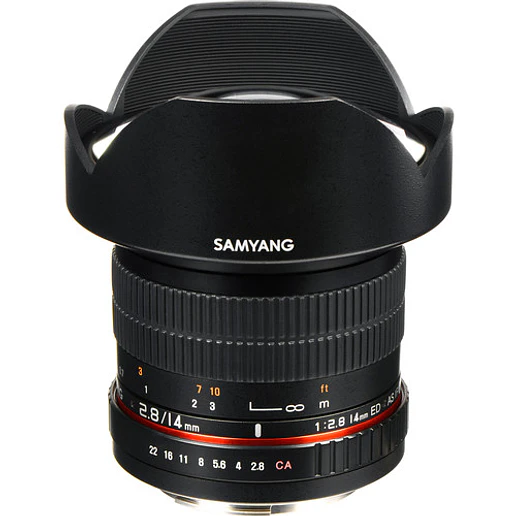Samyang 14mm f/2.8 ED AS IF UMC para Canon EF - USADO 1