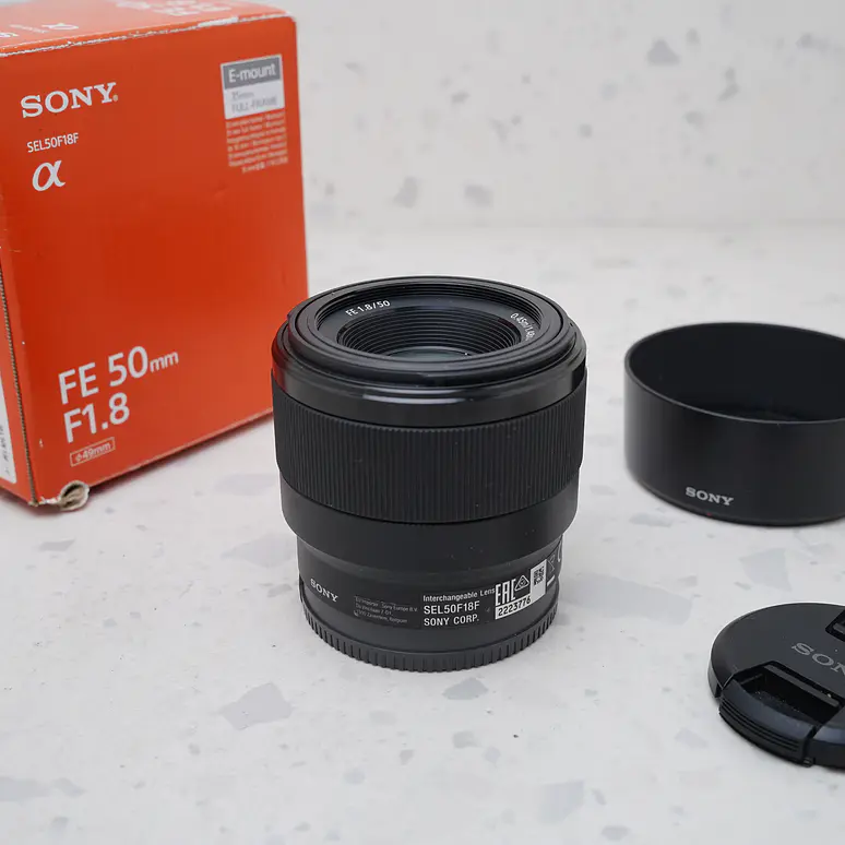 Sony FE 50mm f/1.8 - USADO 3