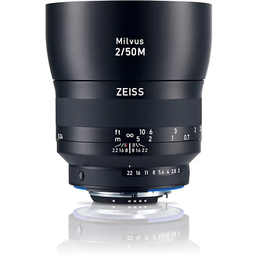 ZEISS Milvus 50mm f/2M ZF.2 para Nikon F - USADO 1