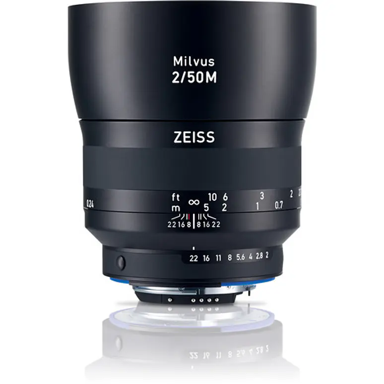 ZEISS Milvus 50mm f/2M ZF.2 para Nikon F - USADO 1