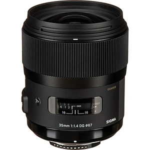 Sigma 35mm f/1.4 DG HSM Art para Nikon F - USADO