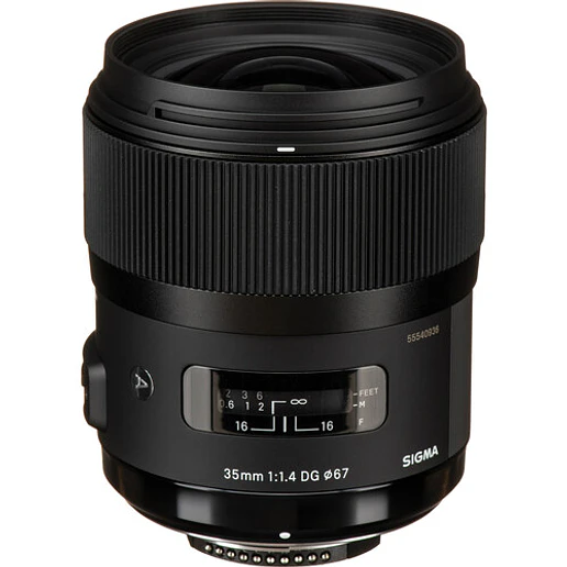 Sigma 35mm f/1.4 DG HSM Art para Nikon F - USADO 1