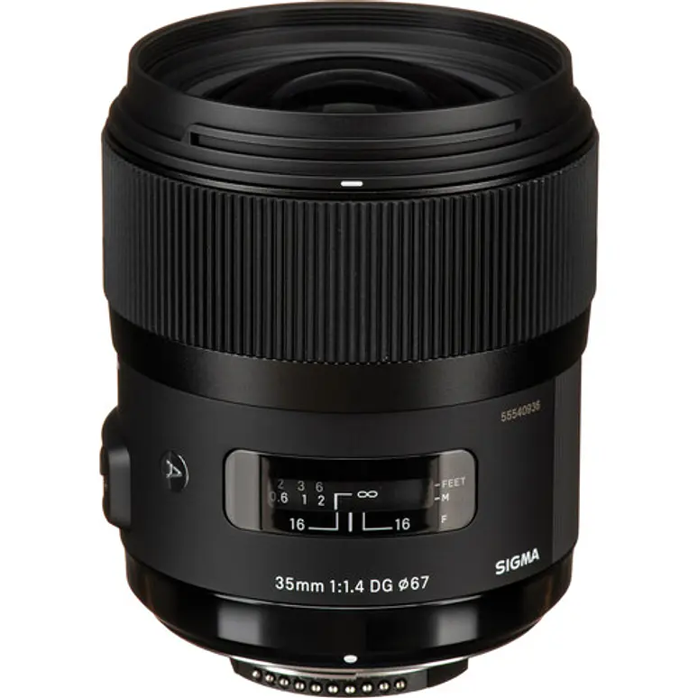 Sigma 35mm f/1.4 DG HSM Art para Nikon F - USADO 1