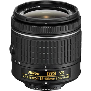 Nikon AF-P DX NIKKOR 18-55mm f/3.5-5.6 G VR - USADO- COPIA
