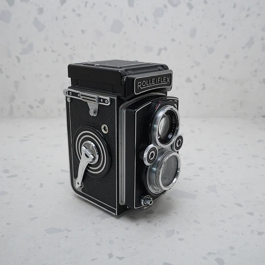 Rolleiflex 3.5 – Cámara Réflex de Doble Objetivo (TLR) de Formato Medio - USADO 4