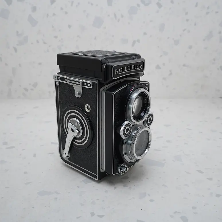 Rolleiflex 3.5 – Cámara Réflex de Doble Objetivo (TLR) de Formato Medio - USADO 4