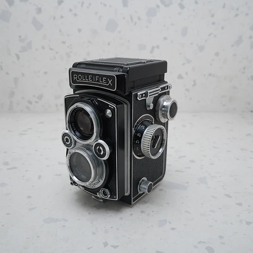 Rolleiflex 3.5 – Cámara Réflex de Doble Objetivo (TLR) de Formato Medio - USADO 1