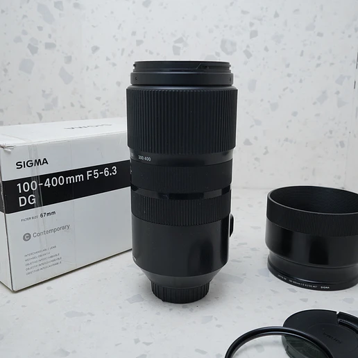 Sigma 100-400mm f/5-6.3 DG OS HSM para Nikon F - USADO 3