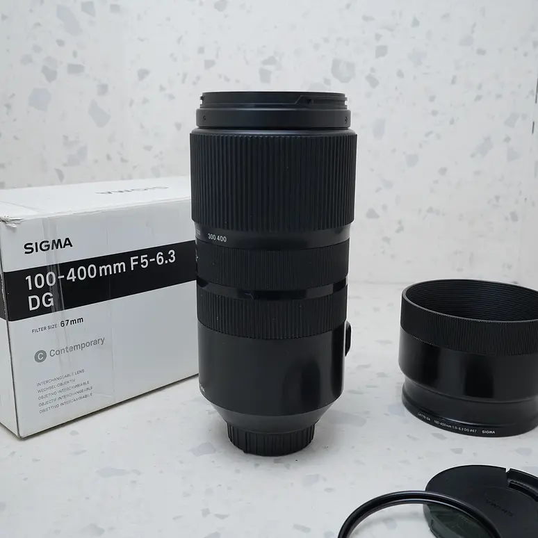 Sigma 100-400mm f/5-6.3 DG OS HSM para Nikon F - USADO 3