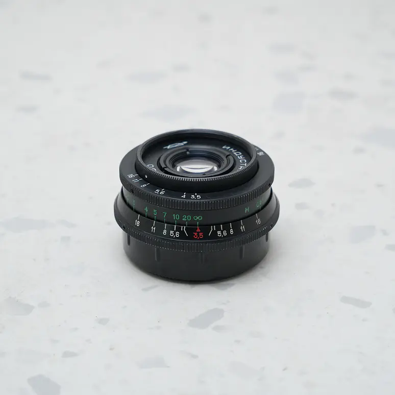 Lente Industar 50mm F3.5 montura M42 2
