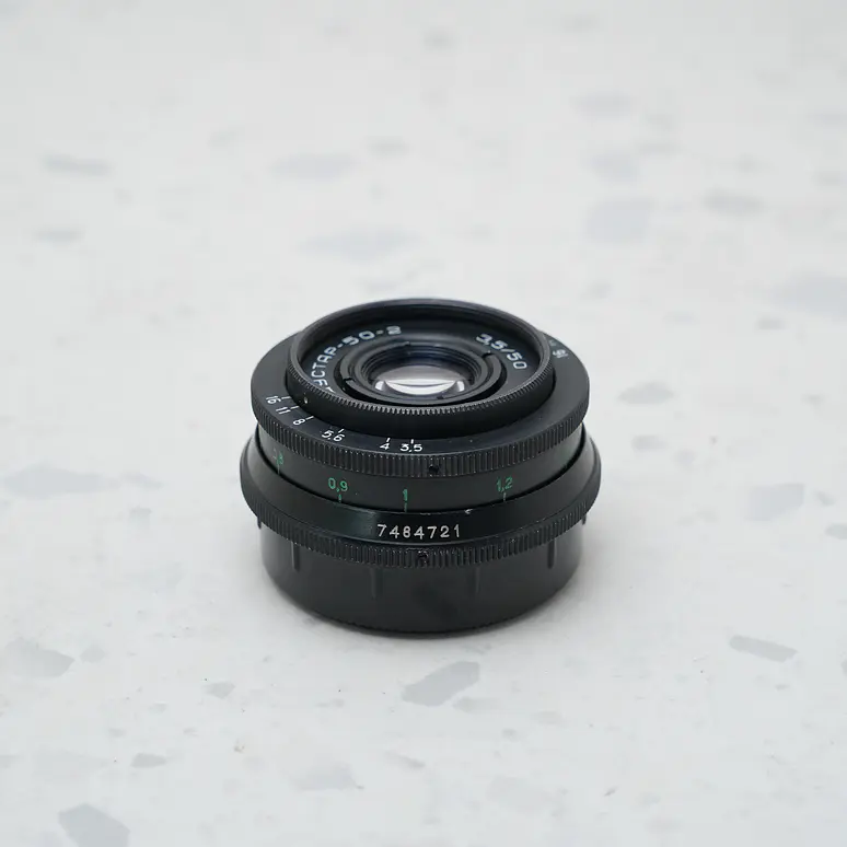 Lente Industar 50mm F3.5 montura M42 4
