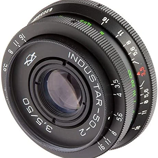 Lente Industar 50mm F3.5 montura M42 1