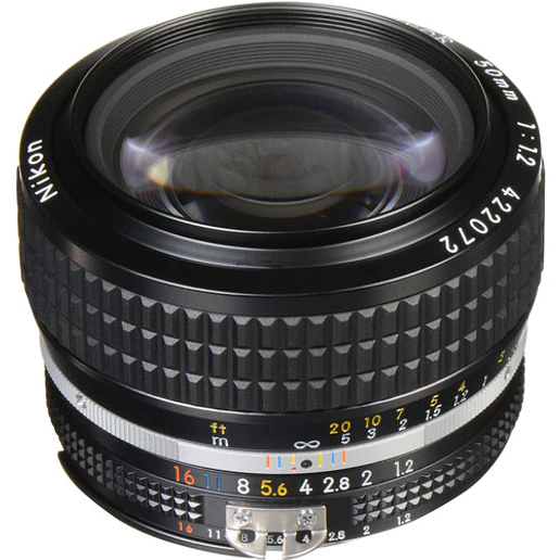 Nikon NIKKOR 50mm f/1.2 - USADO 1
