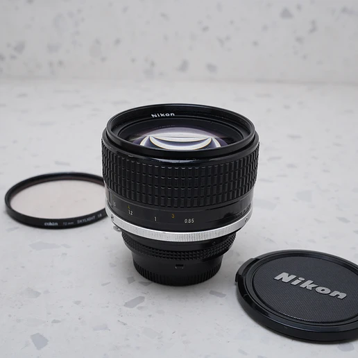 Nikon AI-S NIKKOR 85mm f/1.4 - USADO 2