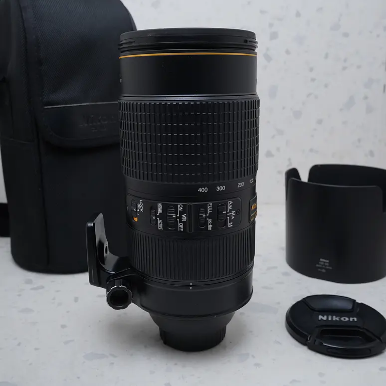 Nikon AF-S NIKKOR 80-400mm f/4.5-5.6G ED VR - USADO 4
