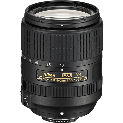 Nikon AF-S DX NIKKOR 18-300mm f/3.5-6.3G ED VR - USADO 1