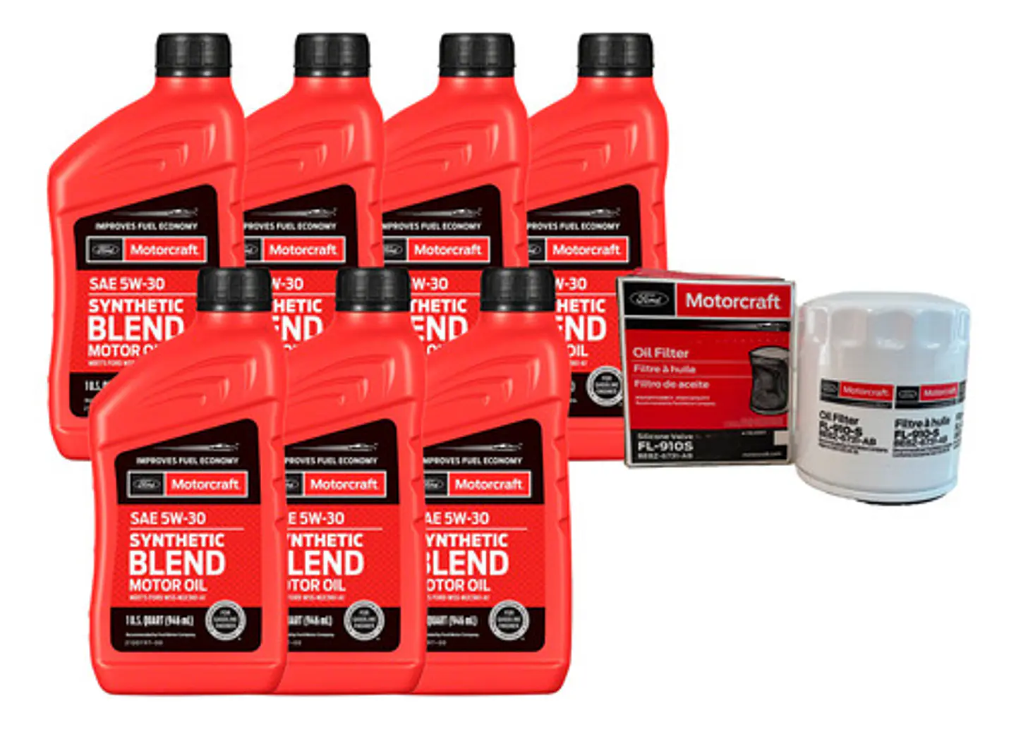 Kit Mantención Ford Fusion 2.0 Ecoboost Aceite + Filtro 1