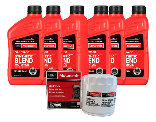 Kit Mantención Ford Escape 2.0 Ecoboost Aceite + Filtro 1