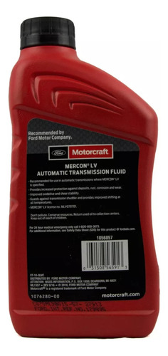 Kit Mercon Lv Caja Automatica Ford Explorer 2.3 Motorcraft 3