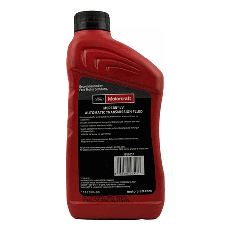 Kit Mercon Lv Caja Automatica Ford Escape 2.5 Motorcraft 3