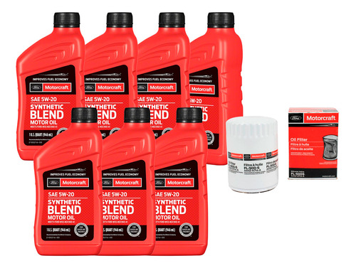 Kit Mantención Ford F-150 3.7 Aceite + Filtro Motorcraft 1