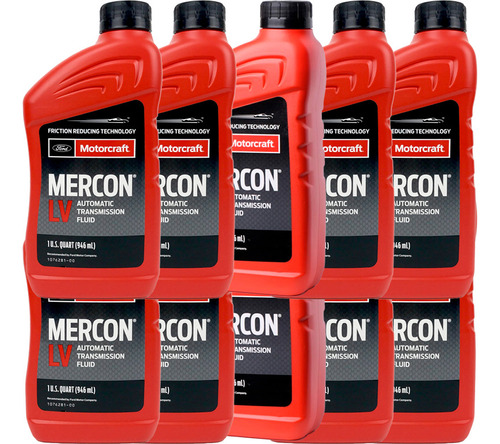 Kit Mercon Lv Caja Automatica Ford F-150 Raptor 6.2 10 Unds 1