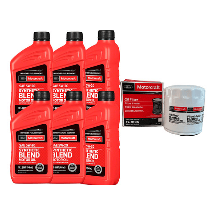 Kit Mantención Ford Escape 2.5 Aceite + Filtro Motorcraft 1