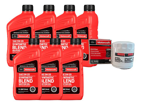 Kit Mantención Ford Fusion 2.5 Aceite + Filtro Motorcraft