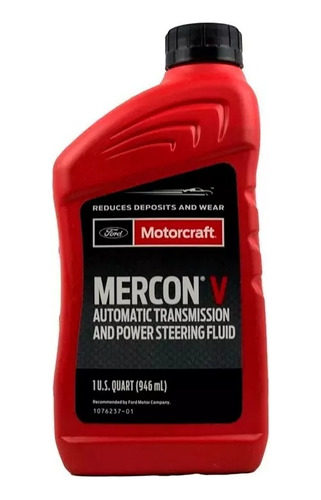 Aceite Transmisión Mercon V Motorcraft Genuino 946ml Atf 1
